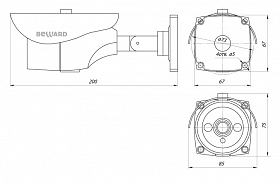 IP камера B1510RCVZ