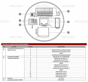 Купольная IP камера BD133P