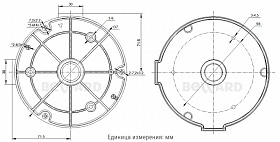 Монтажная коробка HB-155-D9