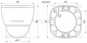 Купольная IP камера B55-5H