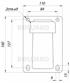 Купольная IP камера B55-5H