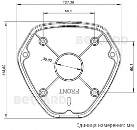 Монтажная коробка HB-121-D8